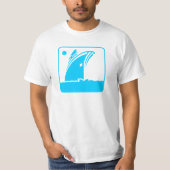 scheepspictogram t-shirt (Voorkant)
