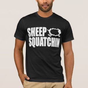 SCHEEPSQUATCHIN-MONsters & Mysteries SHEEPSQUATCH T-shirt