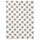 Scheepsstuurwiel Klembord (Achterkant)