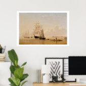 Scheepsverf (olie op doek) 2 poster (Thuiskantoor)
