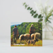 Scheepsvesting in Frankrijk Briefkaart (Staand voorkant)