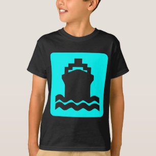 Scheepsvorm - wit t-shirt
