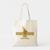 Scheepswerf Kraan Tote Bag (Achterkant)