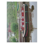 Scheepswerf met Erie Canal Tafelkleed (Voorkant)