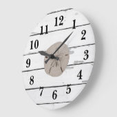 Scheepswerf voor zanddoeken Rustic Decor Grote Klok (Hoek)