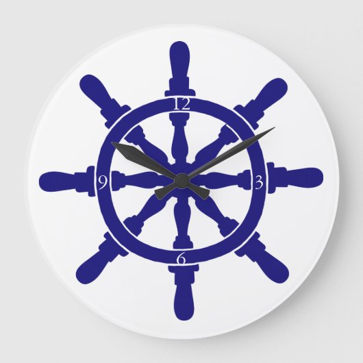 Scheepswiel Grote Klok (Voorkant)