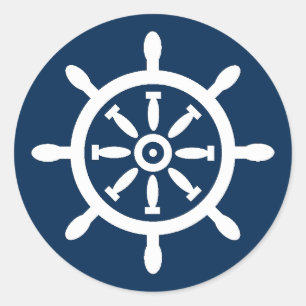 Scheepswiel Nautilus Envelope Zegel