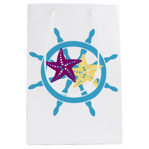 Scheepswiel & Zeester Medium Cadeauzakje