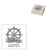  scheepswielboekplaat 	rubberstempel (Gestempeld)