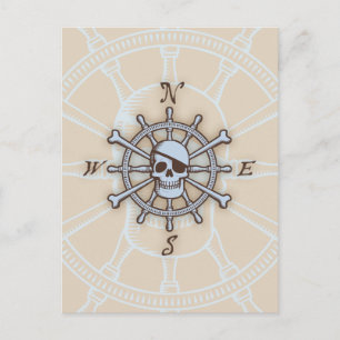 ScheepswielCompass-Roos Briefkaart