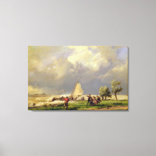 Scheepswrak Canvas Afdruk