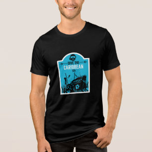 Scheepswrak Diving Caribbean Tri-Blend Shirt