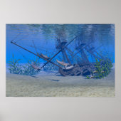 Scheepswrak Poster (Voorkant)