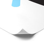 Scheepvaart kapitein bij de helm poster (Hoek)