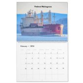 Scheepvaart op de Hudson-rivier 2023 Kalender (Feb 2026)