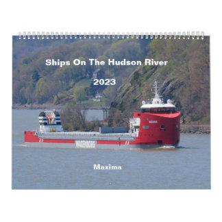 Scheepvaart op de Hudson-rivier 2023 Kalender