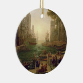 Scheepvaart van St. Paula Romana in Ostia, 1637-39 Keramisch Ornament (Rechts)