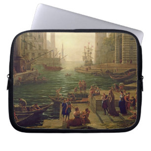 Scheepvaart van St. Paula Romana in Ostia, 1637-39 Laptop Sleeve
