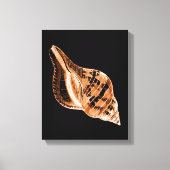 Scheepvaartkustwateren waterverf canvas afdruk (Voorkant)