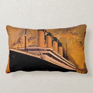  scheepvaartmaatschappij Liner Titanic Cunard Kussen