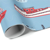  scheepvaartpatroon cadeaupapier (Rol Hoek)