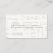 Scheerapparatuur | Haarverzorging Visitekaartje (Achterkant)