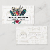 Scheerapparatuur | Haarverzorging Visitekaartje (Voorkant / Achterkant)