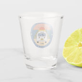 Scheerglas Shot Glas (Achterkant)