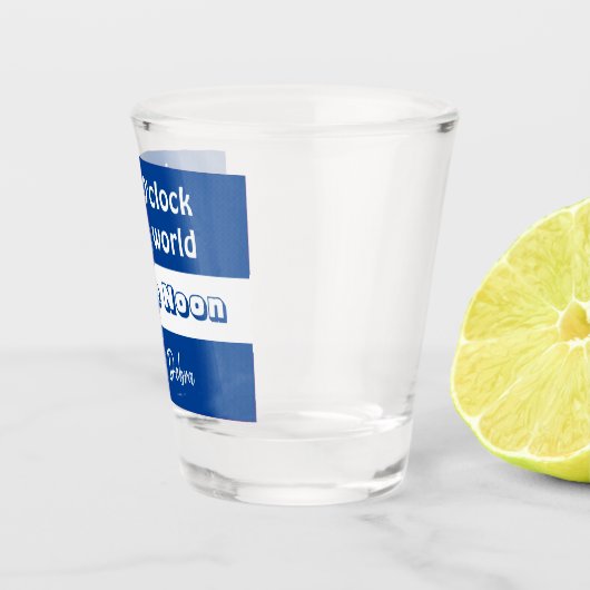 Scheerglas Shot Glas (Rechts)