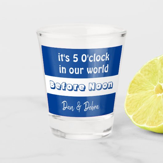 Scheerglas Shot Glas (Voorkant)