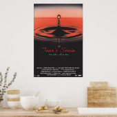 Scheergordel Poster (Keuken)