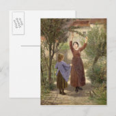 Scheerkersen Briefkaart (Voorkant / Achterkant)