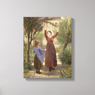 Scheerkersen Canvas Afdruk