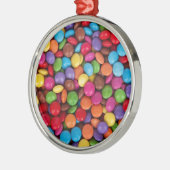 Scheerkleur van de snoep metalen ornament (Links)