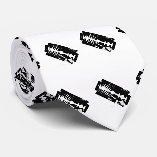 scheermesje - Stropdas (Opgerold)