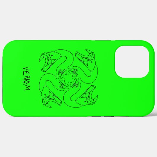 Scheerwiel, slagzij, Venom Case-Mate iPhone Case (Achterkant (horizontaal))