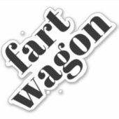 scheet bumper sticker (Voorkant)