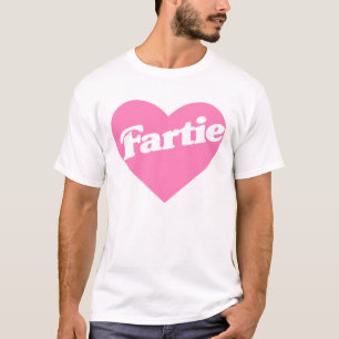 Scheet roze hart grappige woordgrap grap t-shirt
