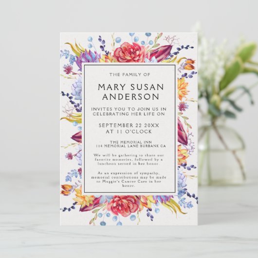 Scheffensucces viering van leven kaart (Staand voorkant)