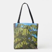 Schefflera Umbrellas Tote Bag (Dos)
