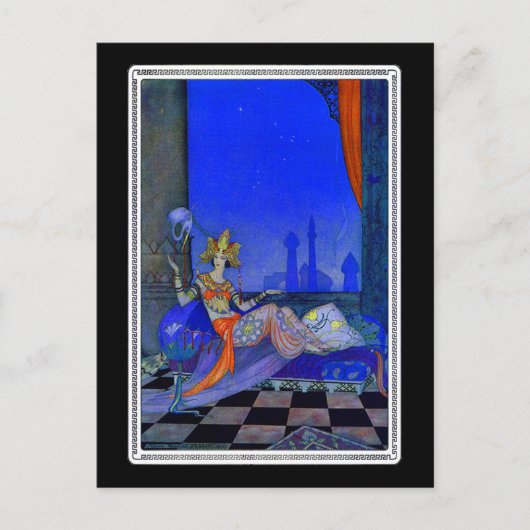 Scheherazade Briefkaart (Voorkant)