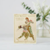 Schéhérazade, Léon Bakst en Ballets Russes Briefkaart (Staand voorkant)