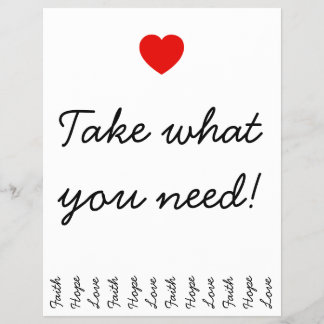 Scheidbare stroken maken flyer