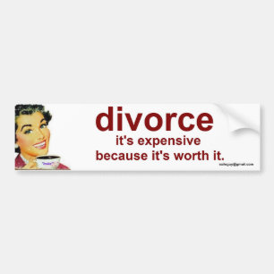scheiding bumpersticker