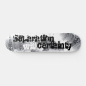 scheiding met zekerheid skateboard (Horizontaal)
