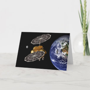 Scheiding van het instapvoertuig op een Mars-missi Kaart