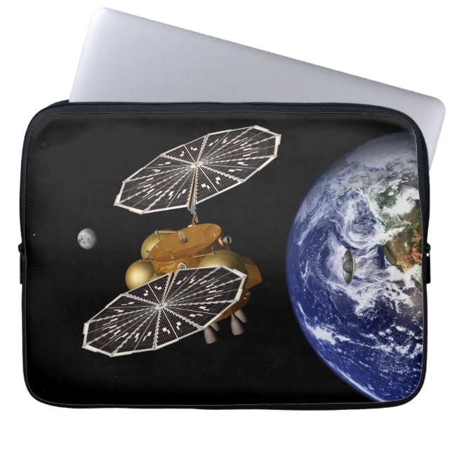 Scheiding van het instapvoertuig op een Mars-missi Laptop Sleeve (Voorkant)
