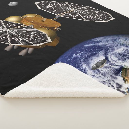 Scheiding van het instapvoertuig op een Mars-missi Sherpa Deken (3/4)