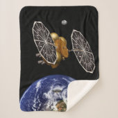 Scheiding van het instapvoertuig op een Mars-missi Sherpa Deken (Voorkant)