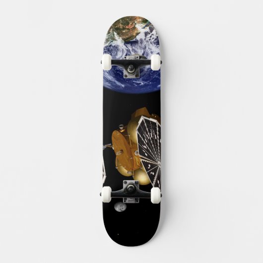 Scheiding van het instapvoertuig op een Mars-missi Skateboard (Voorkant)